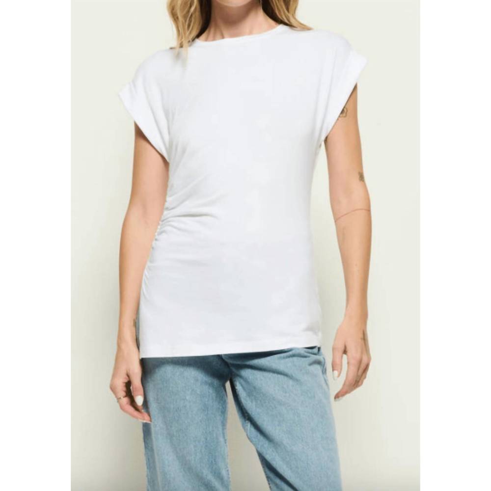 Nation LTD White Short Sleeve Tee